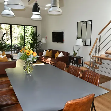 빌라 Le Loft By Festif Azur 4 Stars House With Garden, 5 Min Walk From Palais Des Festivals, Beaches And Croisette
